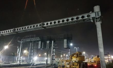 Milestone shows firm’s major rail project is on right track