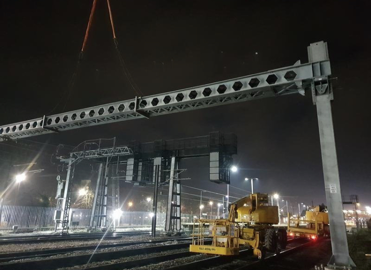 Milestone shows firm’s major rail project is on right track