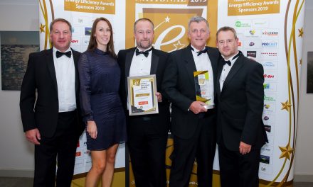 J Tomlinson scoops renewable heat project of the year at the National Energy Efficiency Awards 2019