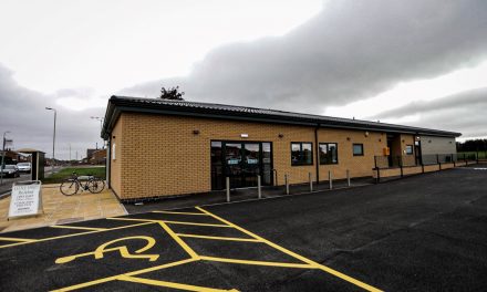 Works complete on new £1.2million community and sports centre in Leicestershire