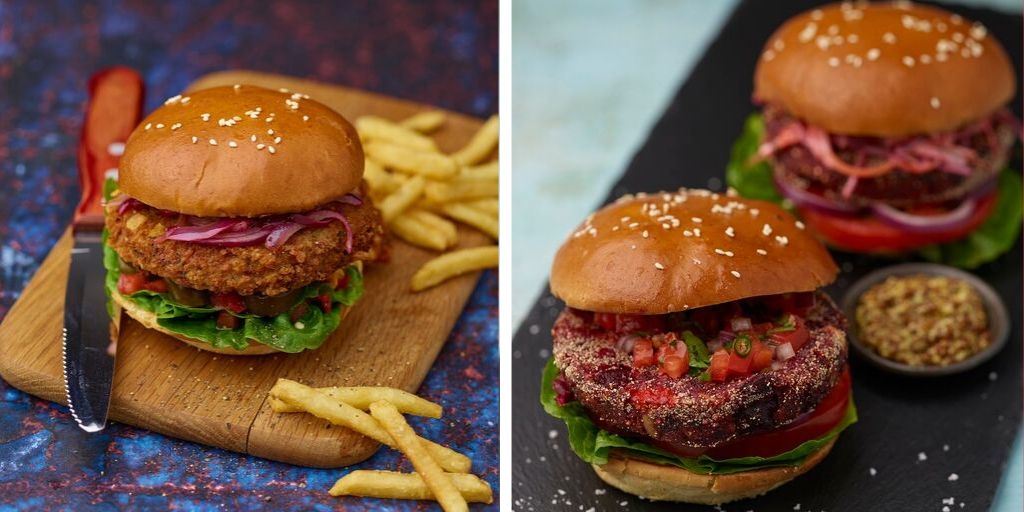 Central Foods launches two new plant-based burgers for foodservice customers