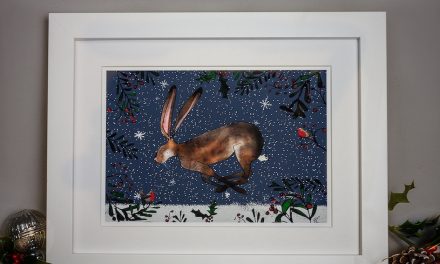 Katie Cardew Illustrations unveils brand new Christmas design ahead of festive open studios