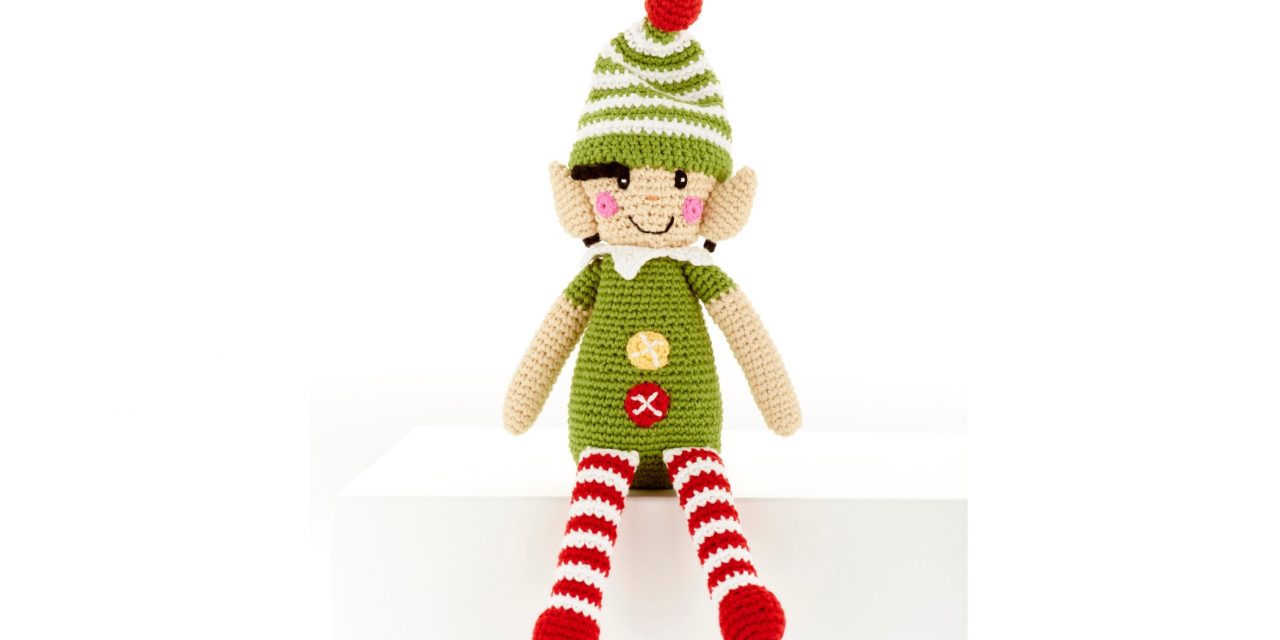 Ethical Hand Crochet Elf