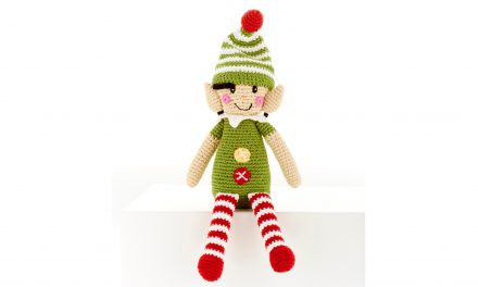 Ethical Hand Crochet Elf