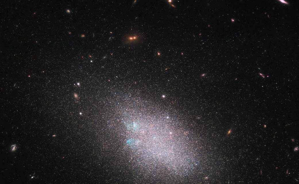 Hubble Spots a Swarm of Stars