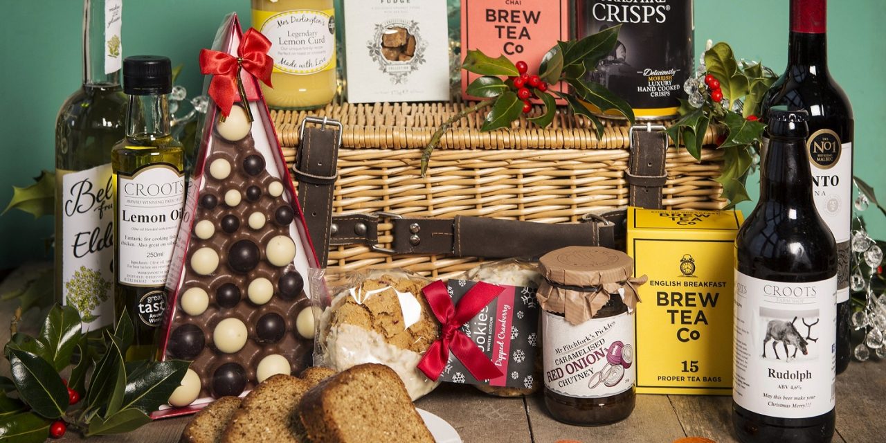 Croots Farm Shop in Derbyshire sparkles at Christmas