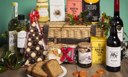 Croots Farm Shop in Derbyshire sparkles at Christmas