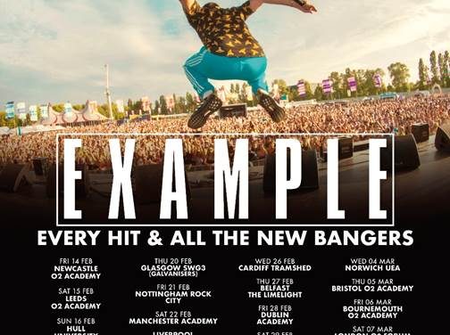 Example announces huge UK & Ireland LIVE tour for 2020