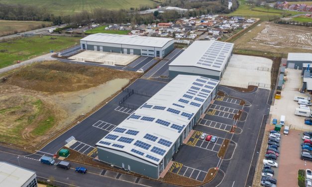 New Market Harborough business park built by J Tomlinson ready for take-off