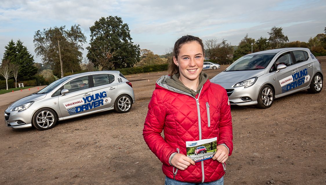 A half term holiday activity to remember as 10 to 17 year olds in Leicestershire get behind the wheel and learn how to drive