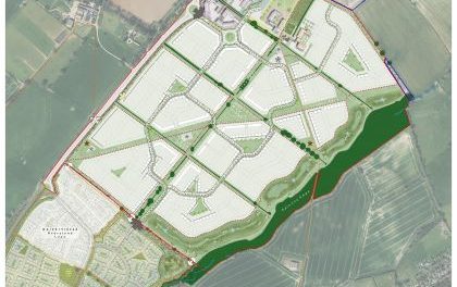 OUTLINE PLANS FOR 1600 NEW HOMES IN NORTHAMPTON