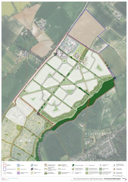 OUTLINE PLANS FOR 1600 NEW HOMES IN NORTHAMPTON