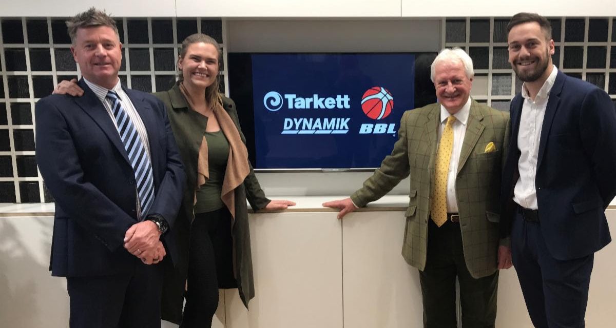 Tarkett and DYNAMIK sign up as official flooring partners of British Basketball League