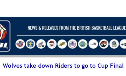 Wolves take down Riders to go to Cup Final