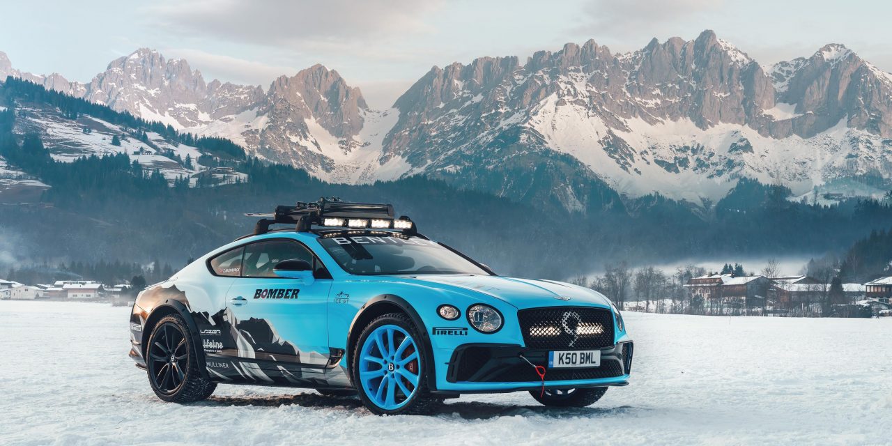 BENTLEY CONTINENTAL GT GETS A GRIP AT THE GP ICE RACE