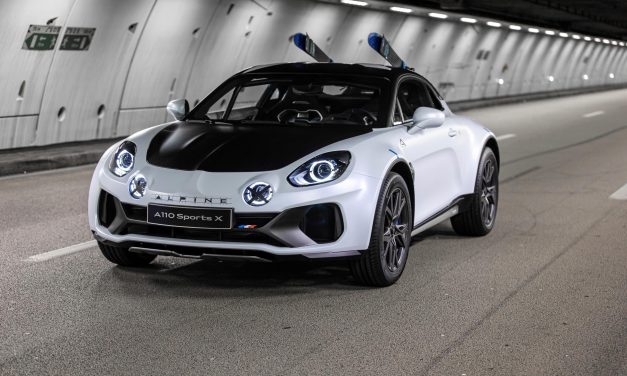 ALPINE EXHIBITION AT THE INTERNATIONAL AUTOMOBILE FESTIVAL IN PARIS