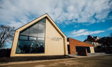 Works complete on the new £1.6million Tower Gardens Pavilion