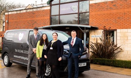 VERTU TOYOTA CHESTERFIELD COMMITS TO ONGOING SUPPORT FOR ASHGATE HOSPICECARE
