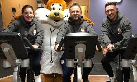 Singer Sam Bailey backs Leicester Children’s Hospital appeal with London Marathon run