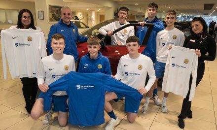 WEST HALLAM JUNIORS KITTED OUT BY BRISTOL STREET MOTORS