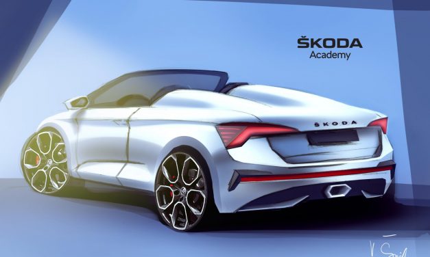 SEVENTH ŠKODA STUDENT CONCEPT CAR IS TAKING SHAPE: STUDENTS WORKING ON A SPIDER VARIANT OF THE ŠKODA SCALA