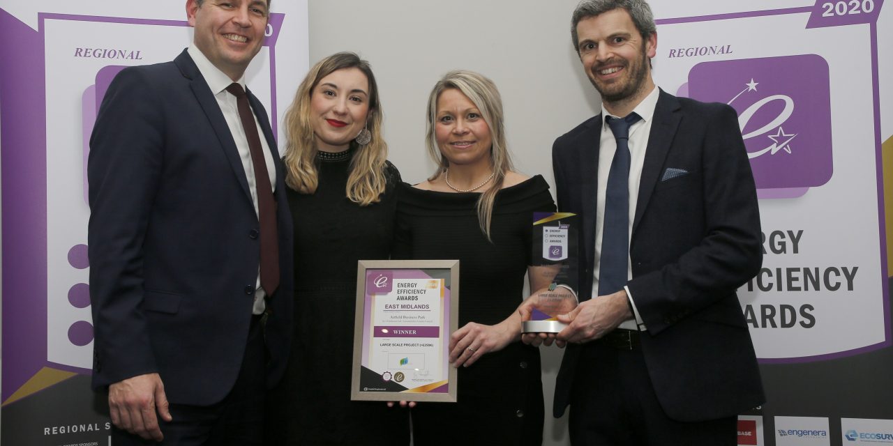 J Tomlinson project wins at East Midlands Energy Efficiency Awards 2020