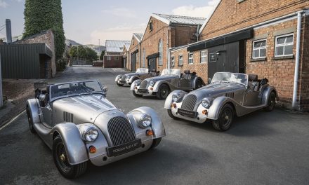 FIRST LIMITED-RUN MORGAN PLUS 4 70TH ANNIVERSARY EDITION MODELS ROLL OFF THE LINE AT PICKERSLEIGH ROAD