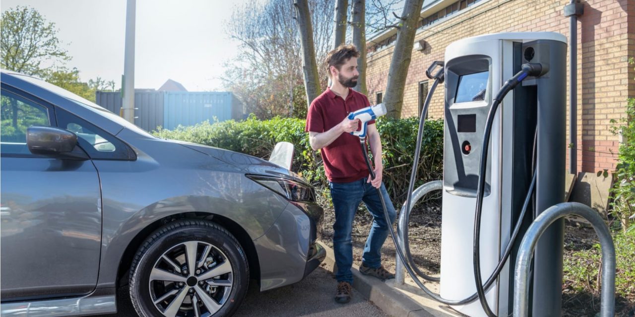 Electric vehicle charge points at supermarkets double in two years
