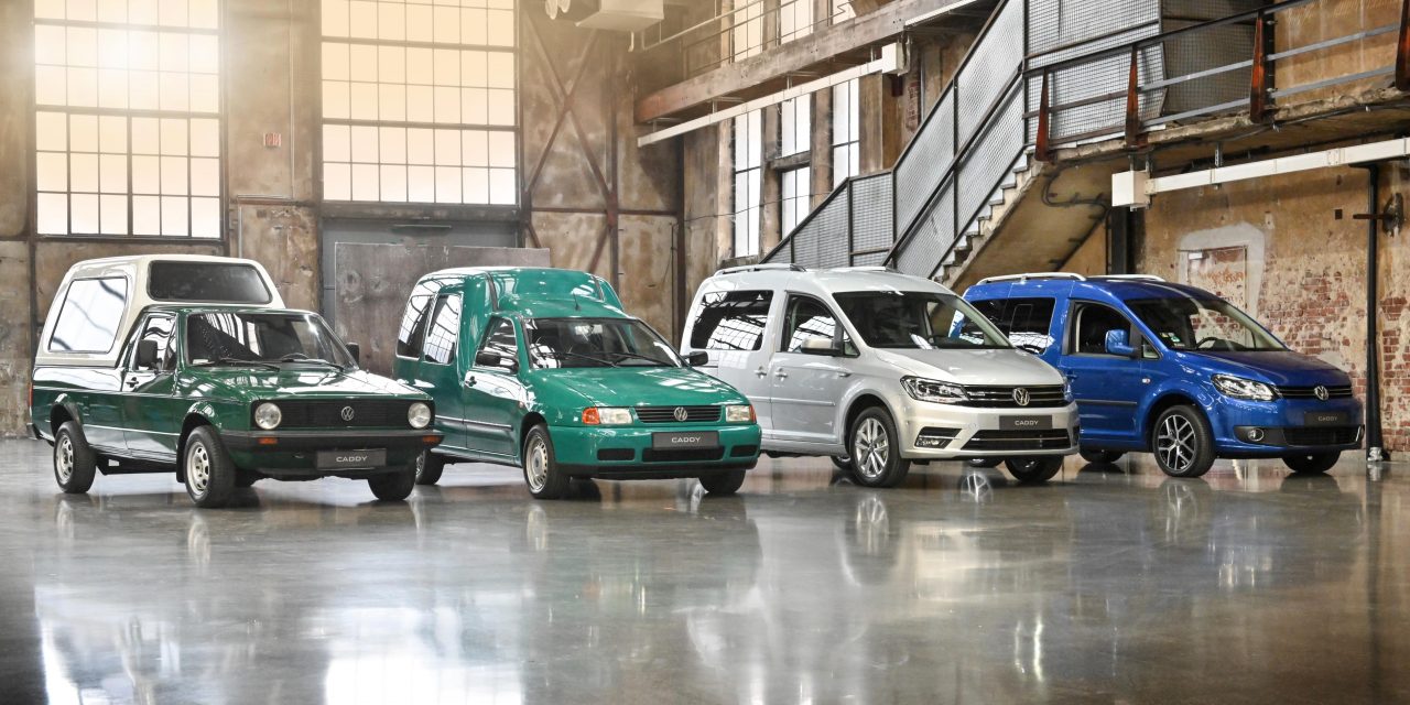 HIGH FIVE! VOLKSWAGEN CADDY CELEBRATES HERITAGE AHEAD OF FIFTH GENERATION 2020 LAUNCH