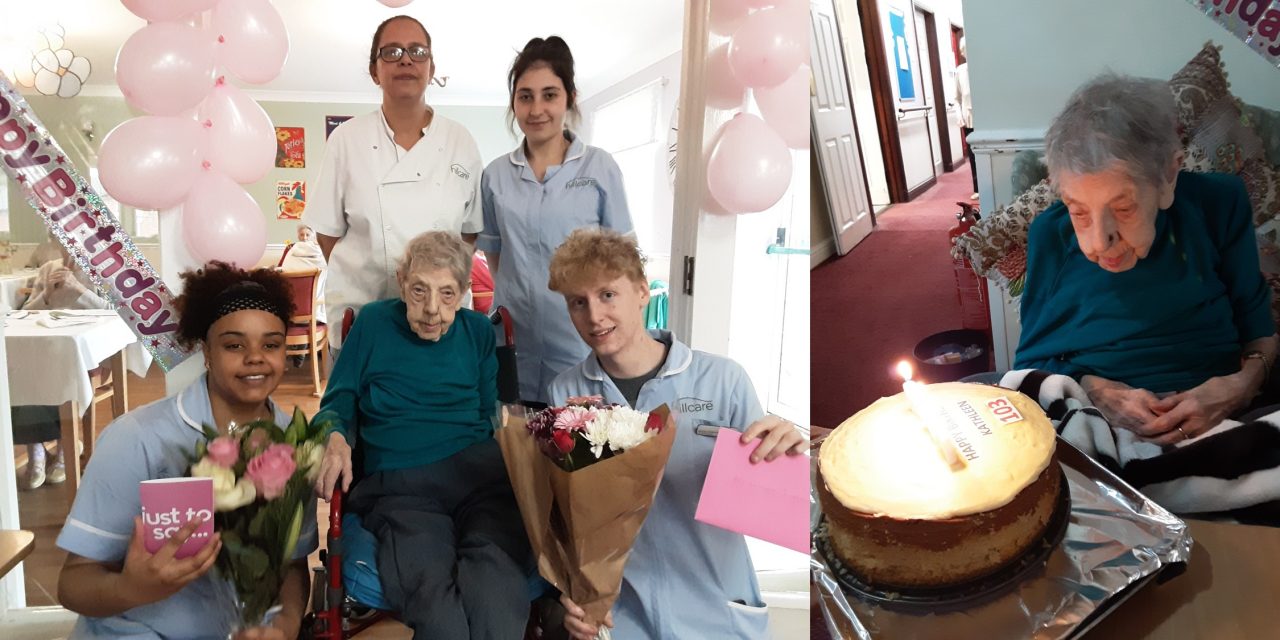 Tea party marks Kathleen’s 103rd birthday