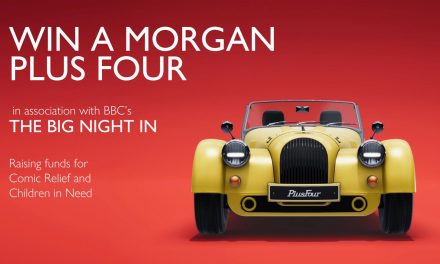 MORGAN MOTOR COMPANY DONATES ALL-NEW PLUS FOUR TO COMIC RELIEF AND BBC CHILDREN IN NEED’S ‘THE BIG NIGHT IN’ APPEAL