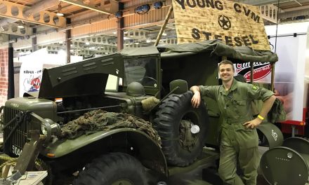 LUXEMBOURG YOUNGSTERS KEEP WWII DODGE ROLLING