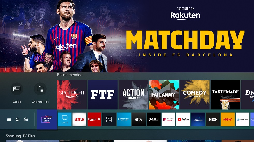Samsung TV Plus Expands Its Free Linear TV Line-up