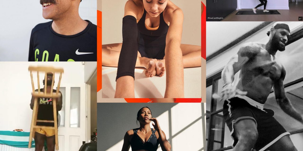 All The Ways Nike is Helping Athletes Play Inside — for the World