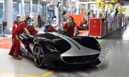 FERRARI RESTARTS ITS PRODUCTION