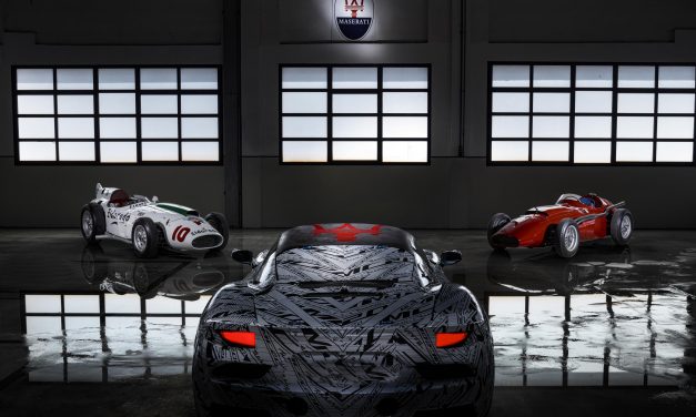 A UNIQUE MC20 PROTOTYPE DEDICATED TO SIR STIRLING MOSS. TESTING OF THE TRIDENT’S NEW SUPER SPORTSCAR CONTINUES.