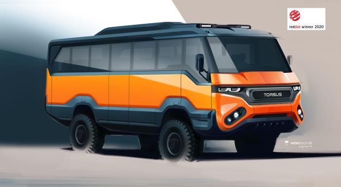 INDOMITABLE TORSUS PRAETORIAN WINS PRESTIGIOUS 2020 RED DOT DESIGN AWARD FOR OUTSTANDING DESIGN QUALITY