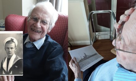 WW2 Royal Navy veteran George recalls his service on VE Day