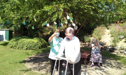 DERBYSHIRE CARE HOME CREATES POSITIVI-TREE FOR RESIDENTS