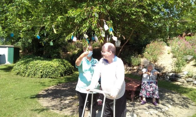 DERBYSHIRE CARE HOME CREATES POSITIVI-TREE FOR RESIDENTS