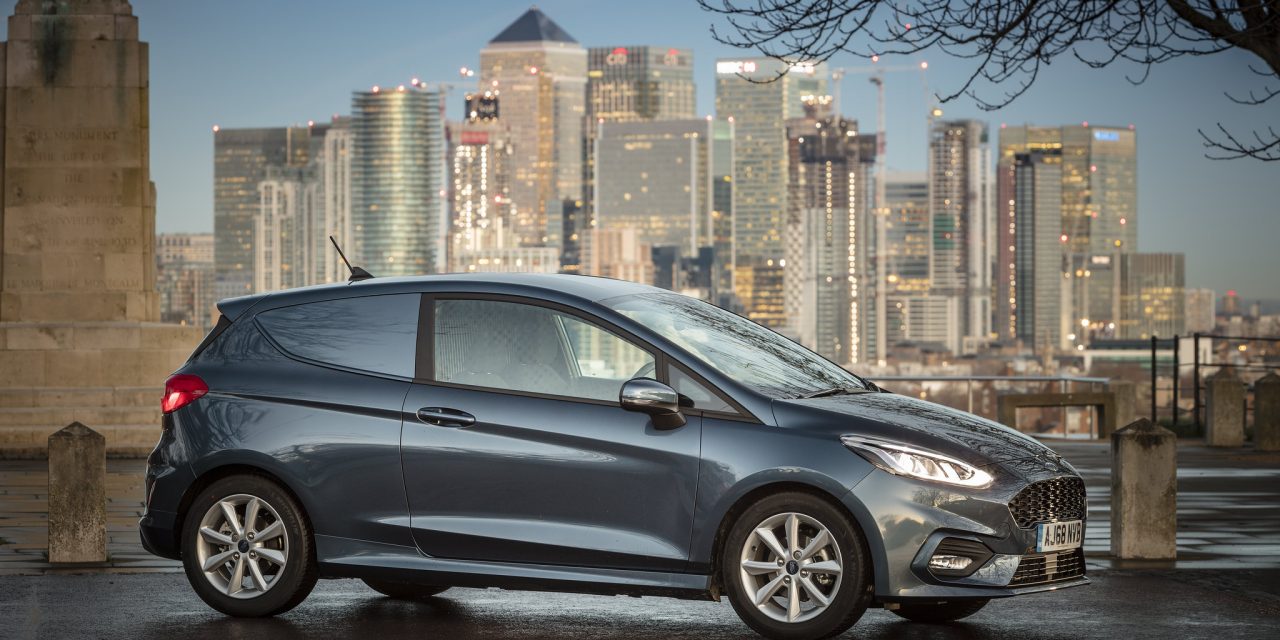 FORD INTRODUCES FUEL EFFICIENT MILD HYBRID TECHNOLOGY TO FIESTA VAN