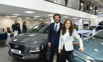 CHELSEA FC STARS MASON MOUNT AND ERIN CUTHBERT GO UNDER DISGUISE AS CAR SALESPEOPLE WITH HYUNDAI