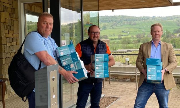 Derbyshire businessman helps deliver PPE to Matlock Care Home