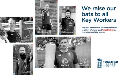 ECB announces #raisethebat Test Series with players wearing key workers’ names on shirts