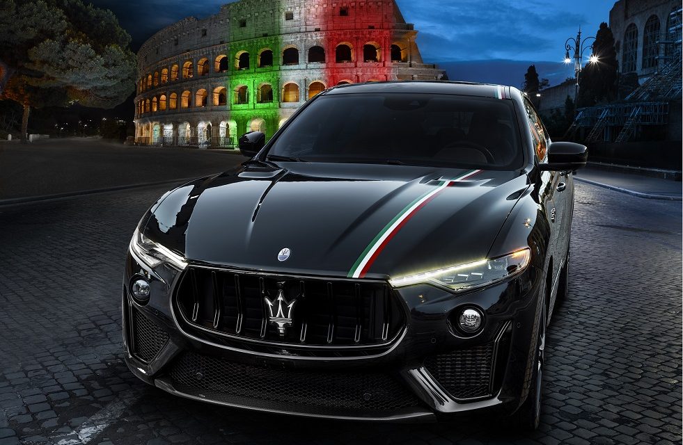 MASERATI AND THE ITALIAN TRICOLOR, APPLIED BY HAND. A PROJECT FOR RENEWAL.
