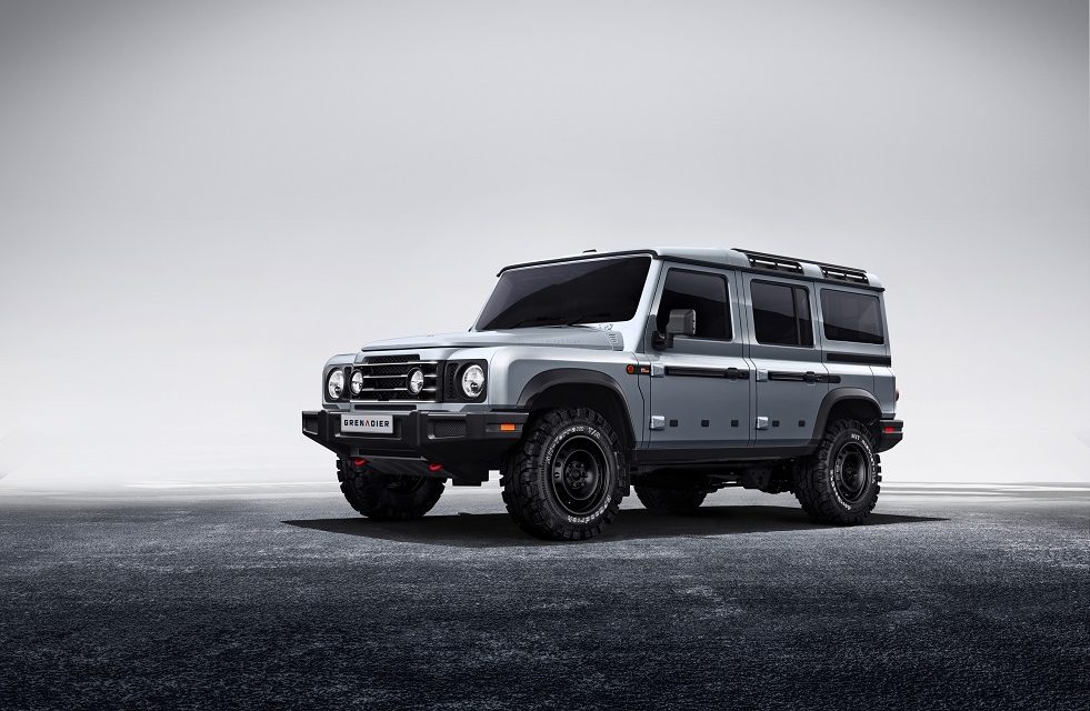 INEOS AUTOMOTIVE REVEALS THE DESIGN OF ITS UPCOMING 4X4, THE GRENADIER