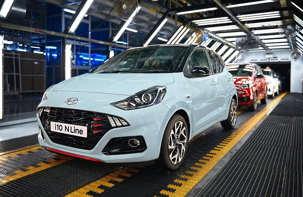 HYUNDAI ANNOUNCES i10 N LINE PRICES AND SPECIFICATIONS
