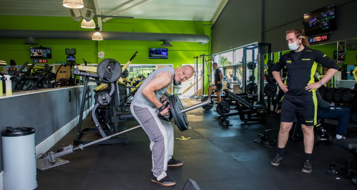 DAD WITH MS TURNS TO BANNATYNE HEALTH CLUB TO REGAIN HIS MOBILITY
