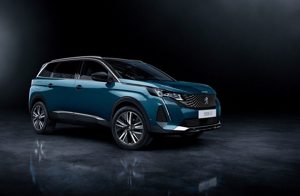 NEW PEUGEOT 5008 SUV ADDS BOLD NEW DESIGN AND MORE TECHNOLOGY TO THE FAMILY SUV SEGMENT