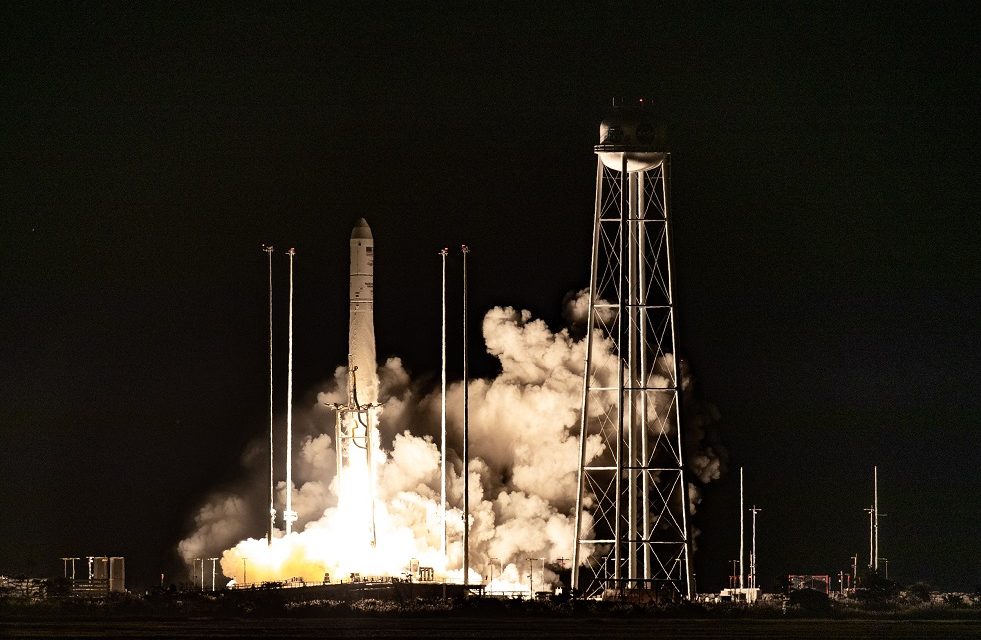 Antares Rocket Launches to the Space Station
